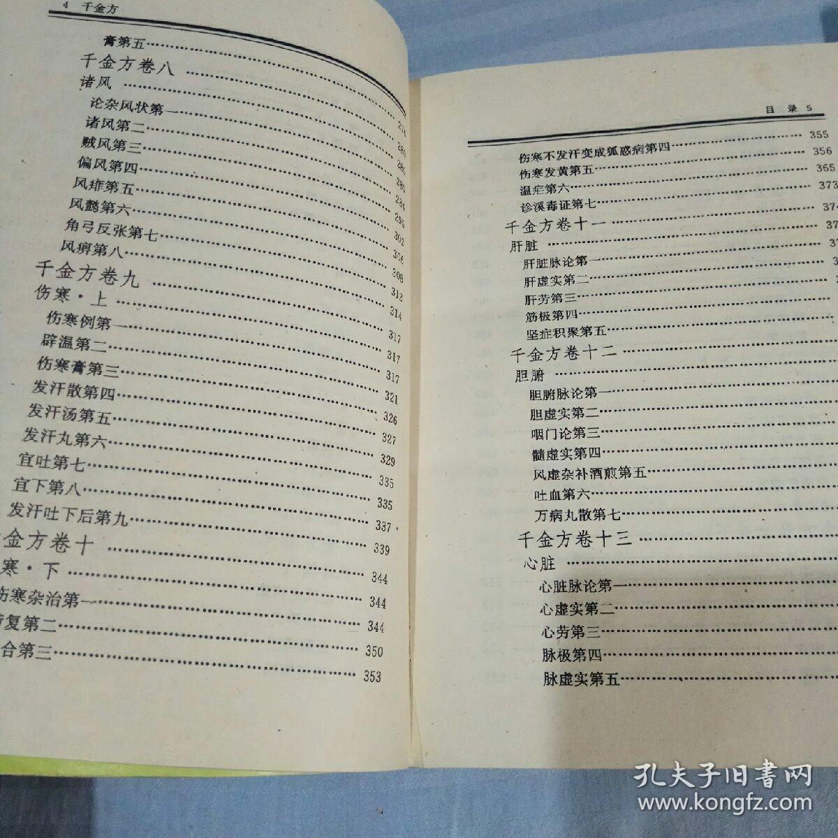 千金方(上下)