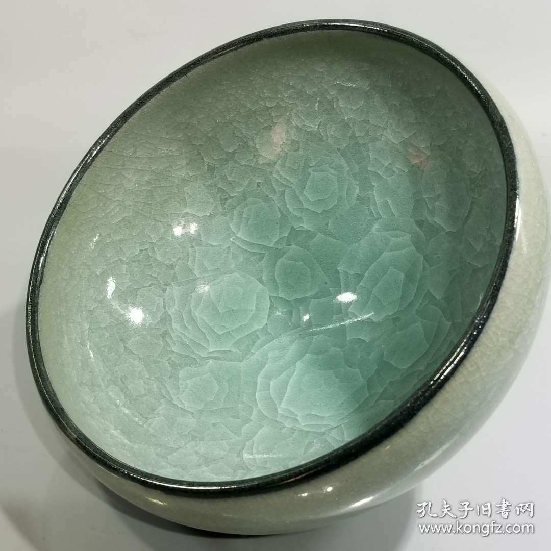 冰裂纹官窑碗x