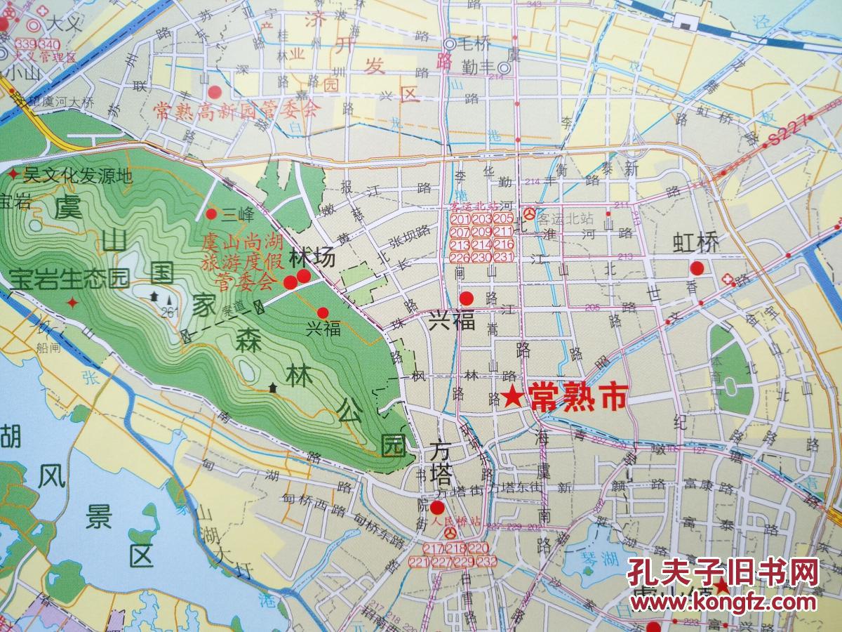 常熟市地图全市镇