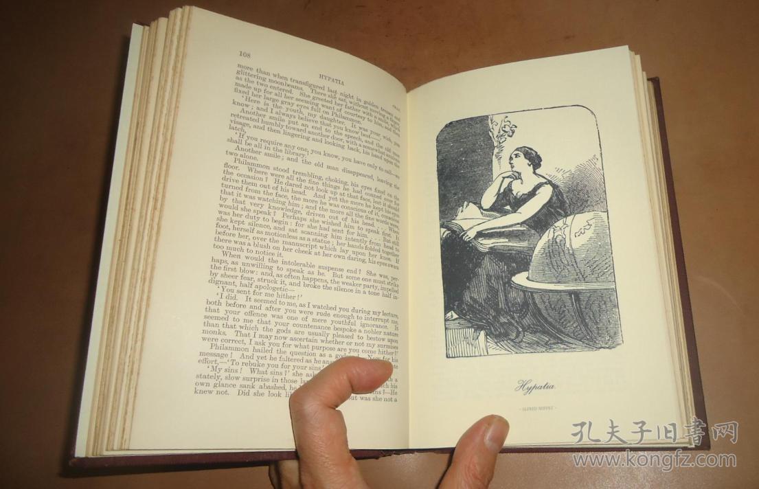 1888年 charles kingsley _hypatia 查理金斯莱古传记名著《希帕蒂娅