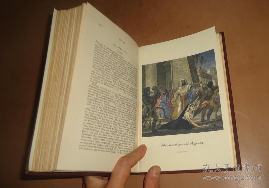 1888年 charles kingsley _hypatia 查理金斯莱古传记名著《希帕蒂娅
