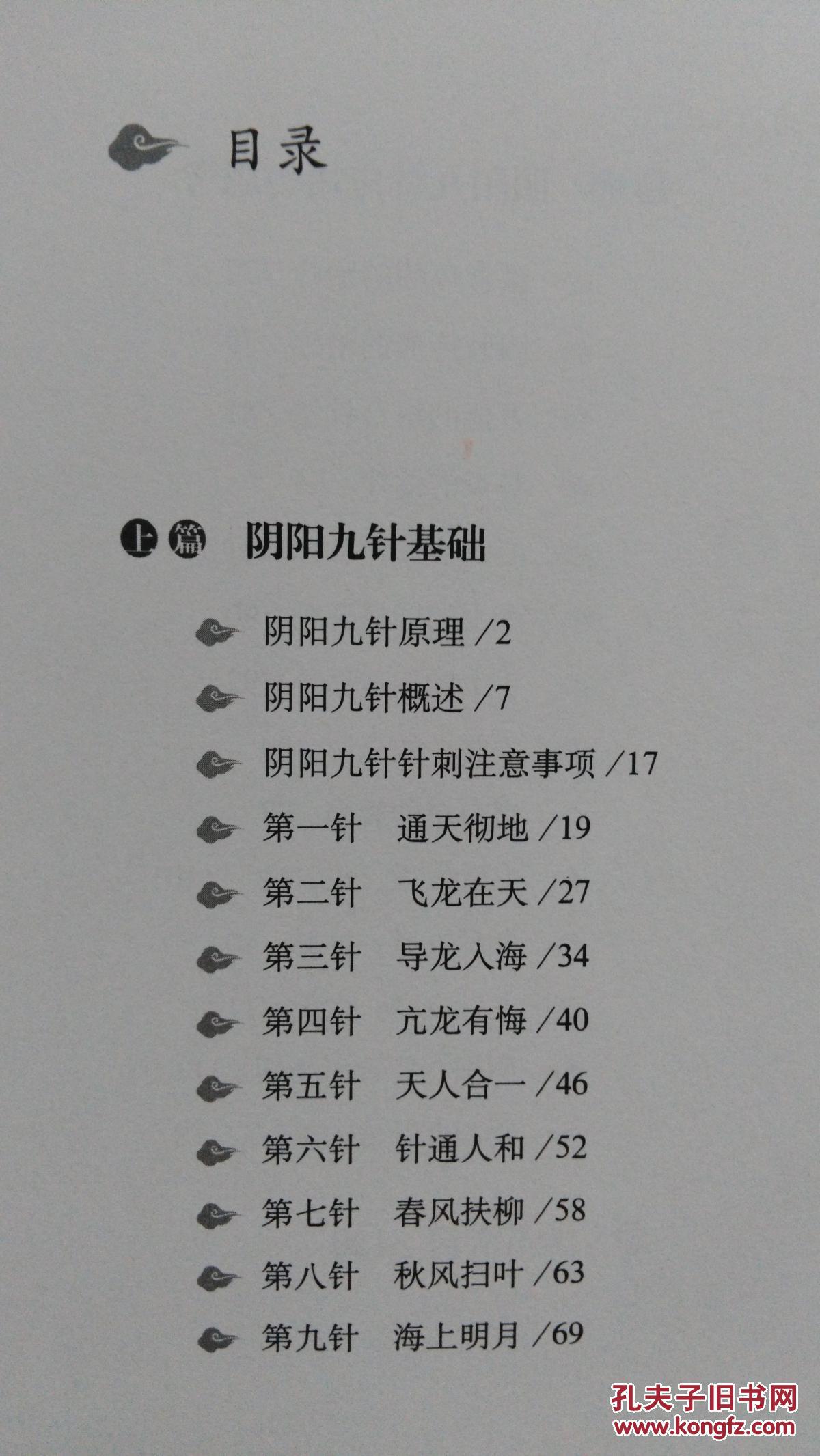阴阳九针