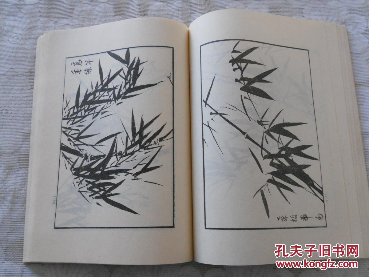芥子园画谱(梅兰竹菊)