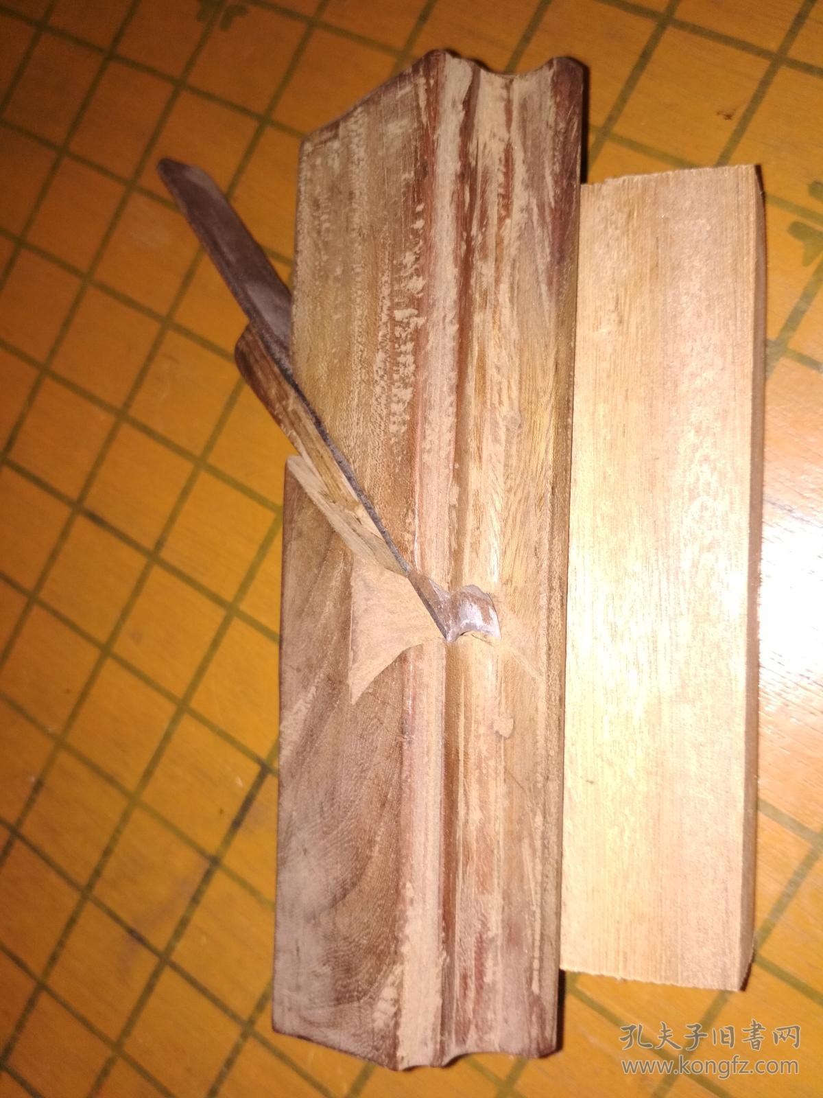 木工刨子精品系例四分圆线刨(材质江南榉木.