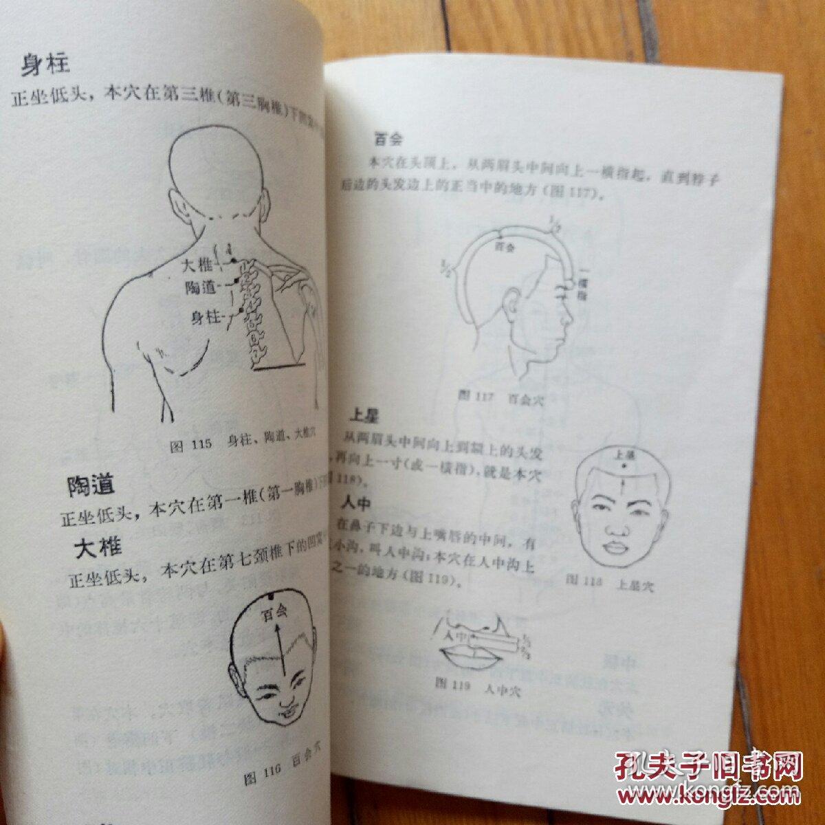 针灸临床取穴图解 北京中医学院编