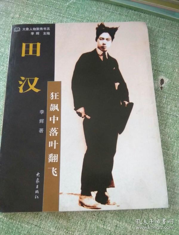 大象人物聚焦书系-----田汉:狂飙中落叶翻飞( 16开)图文本