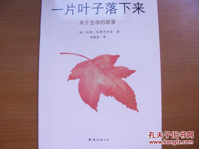全新3-6岁亲子阅读图画绘本书籍 一片叶子落下来 儿童早教启蒙童书