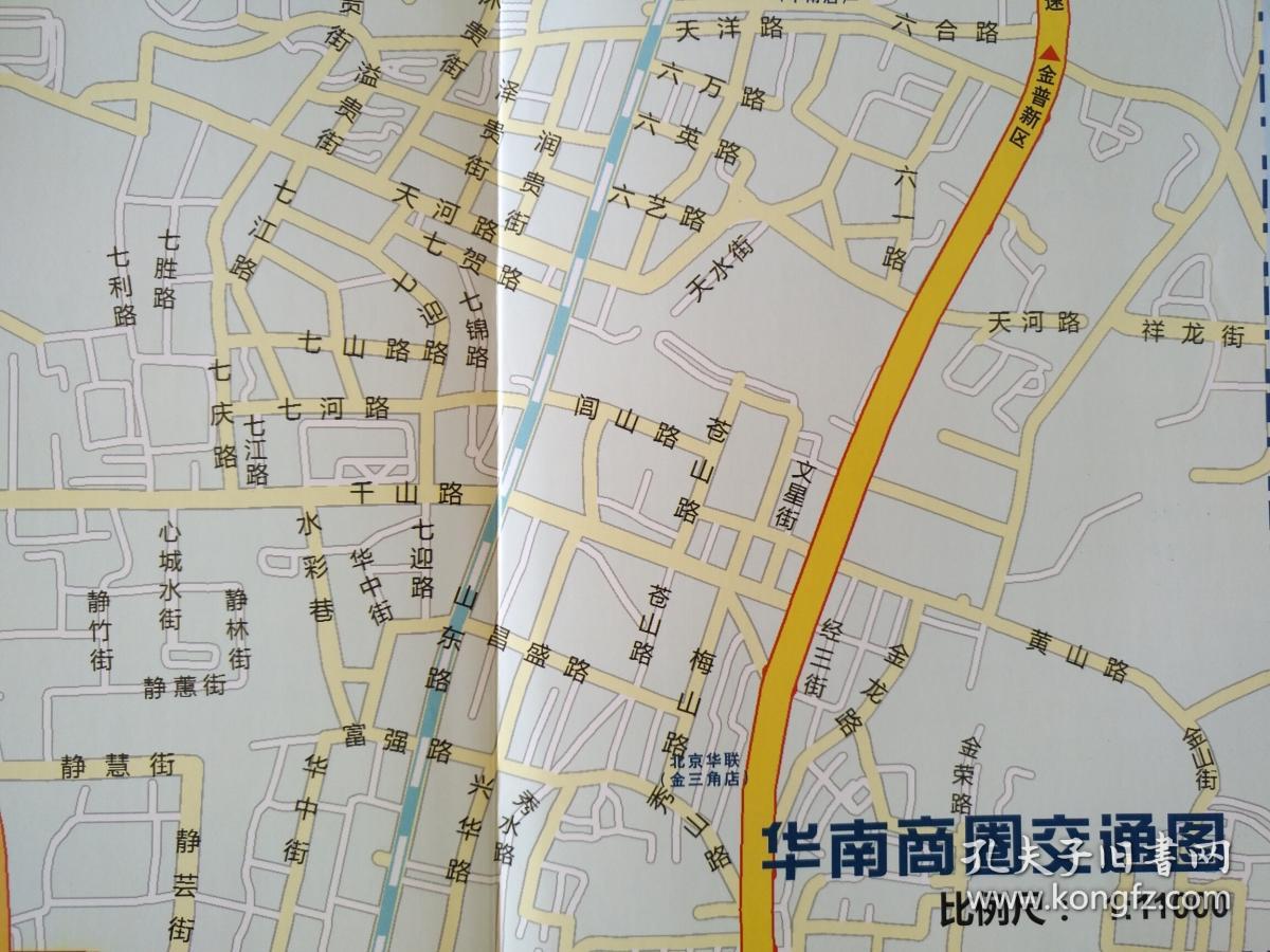 大连市甘井子区旅游交通地图 甘井子地图 大连地图 大连市地图
