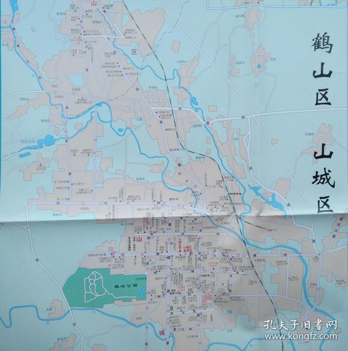 鹤壁城市地图 鹤壁地图 鹤壁市地图 鹤壁城区图