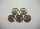 欧洲：塞浦路斯硬币5枚