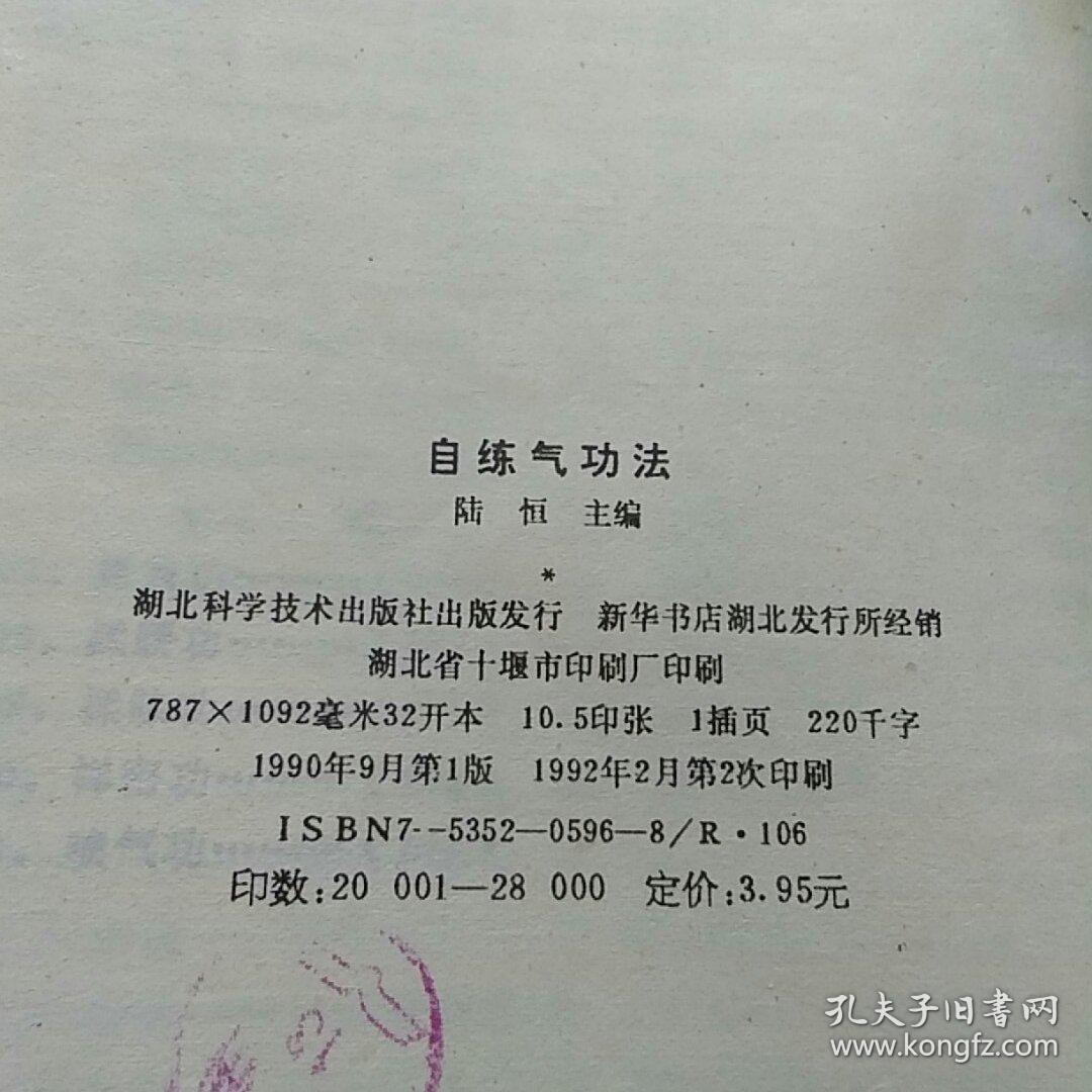 自练气功法