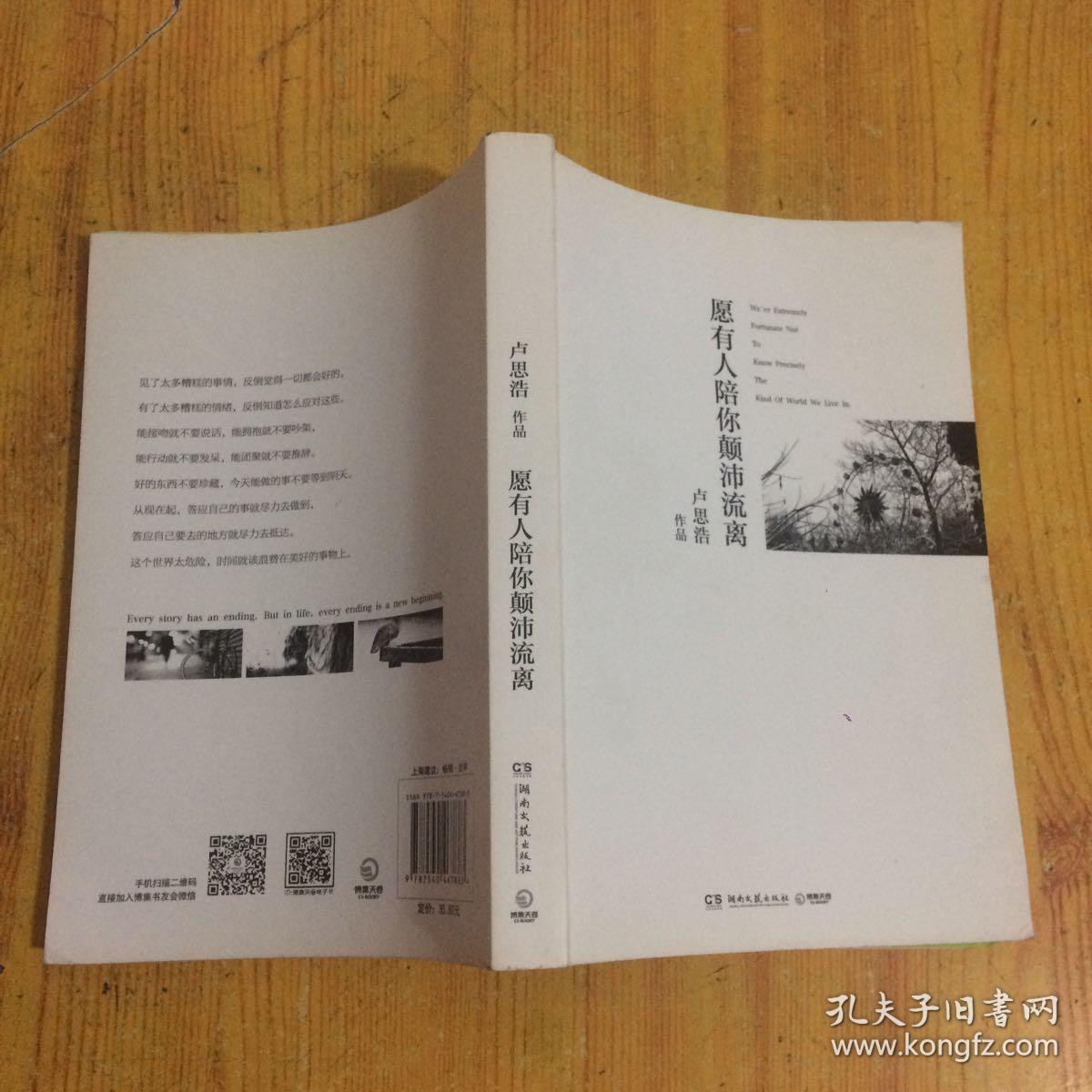 愿有人陪你颠沛流离