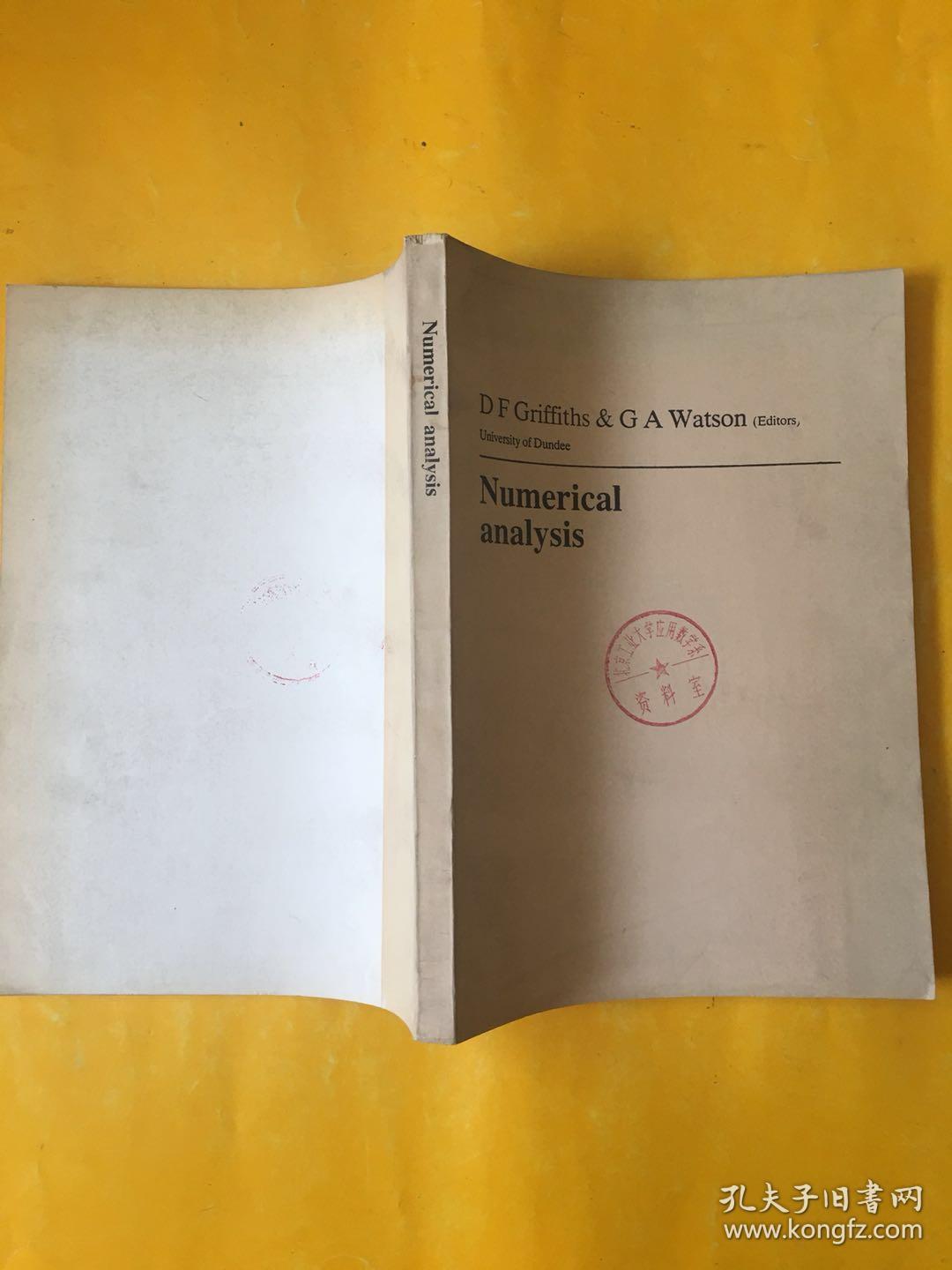 Numerical analysis 数值分析 英文版
