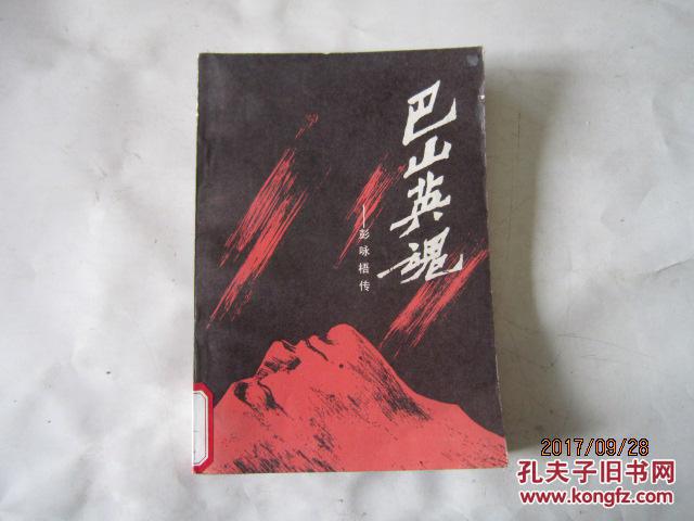 巴山英魂――彭咏梧传