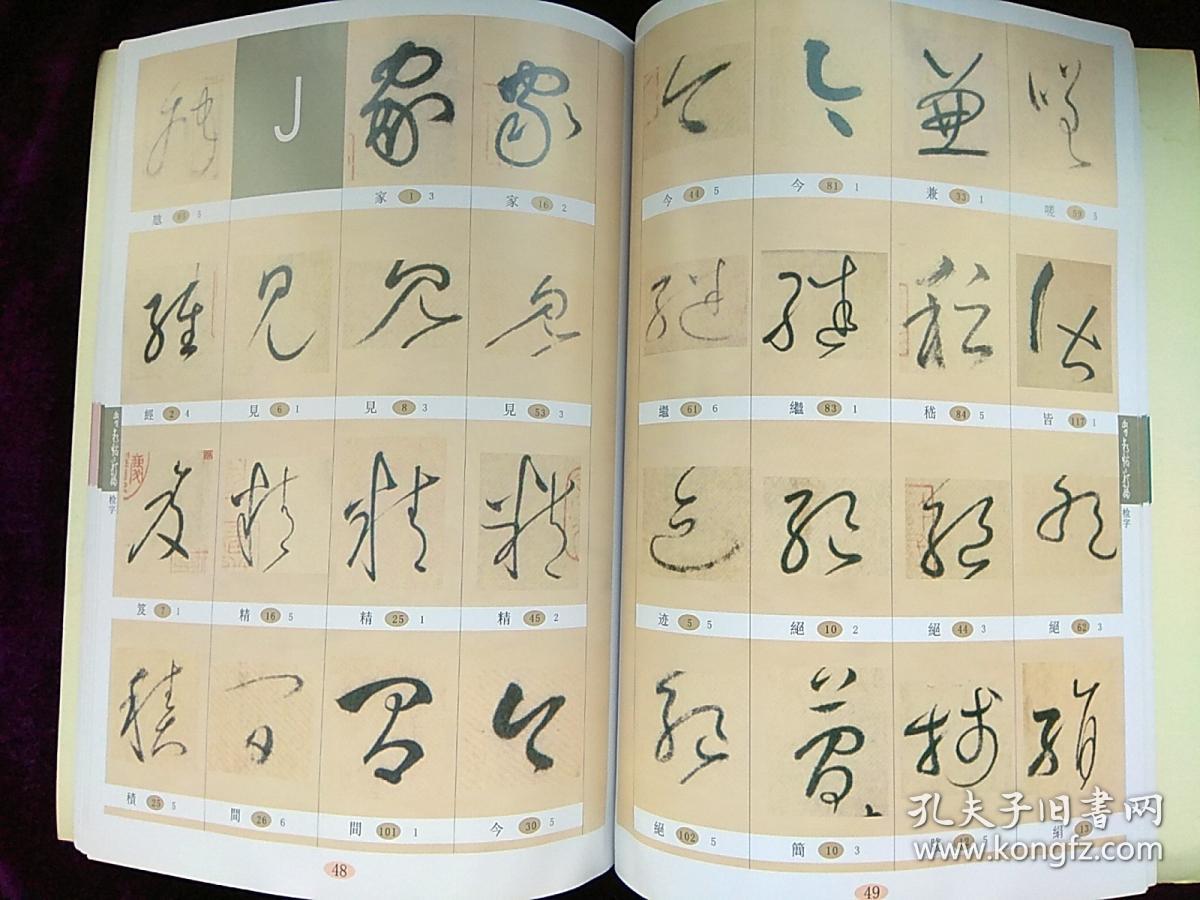 怀素《自叙帖》草书字帖类编-陈洪远编-少见版本