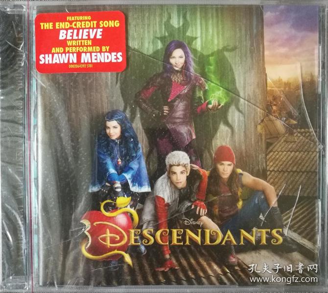 descendants-《后裔》-原声带,影视音乐-欧美正版cd