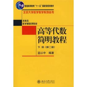 北京大学数学教学系列丛书