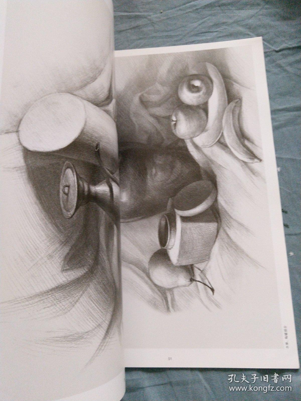 美术技法名师指导实战系列:俞建国素描静物临摹精选