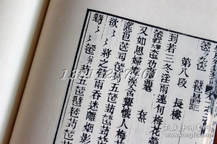 乐府外集琴谱手工宣纸线装一函二册繁体竖排影印版 (清)汪双池辑文物