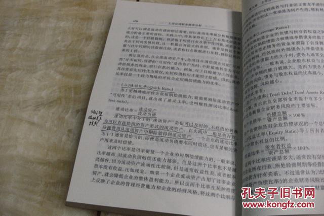 【图】证券投资书系:上市公司财务报表分析(平