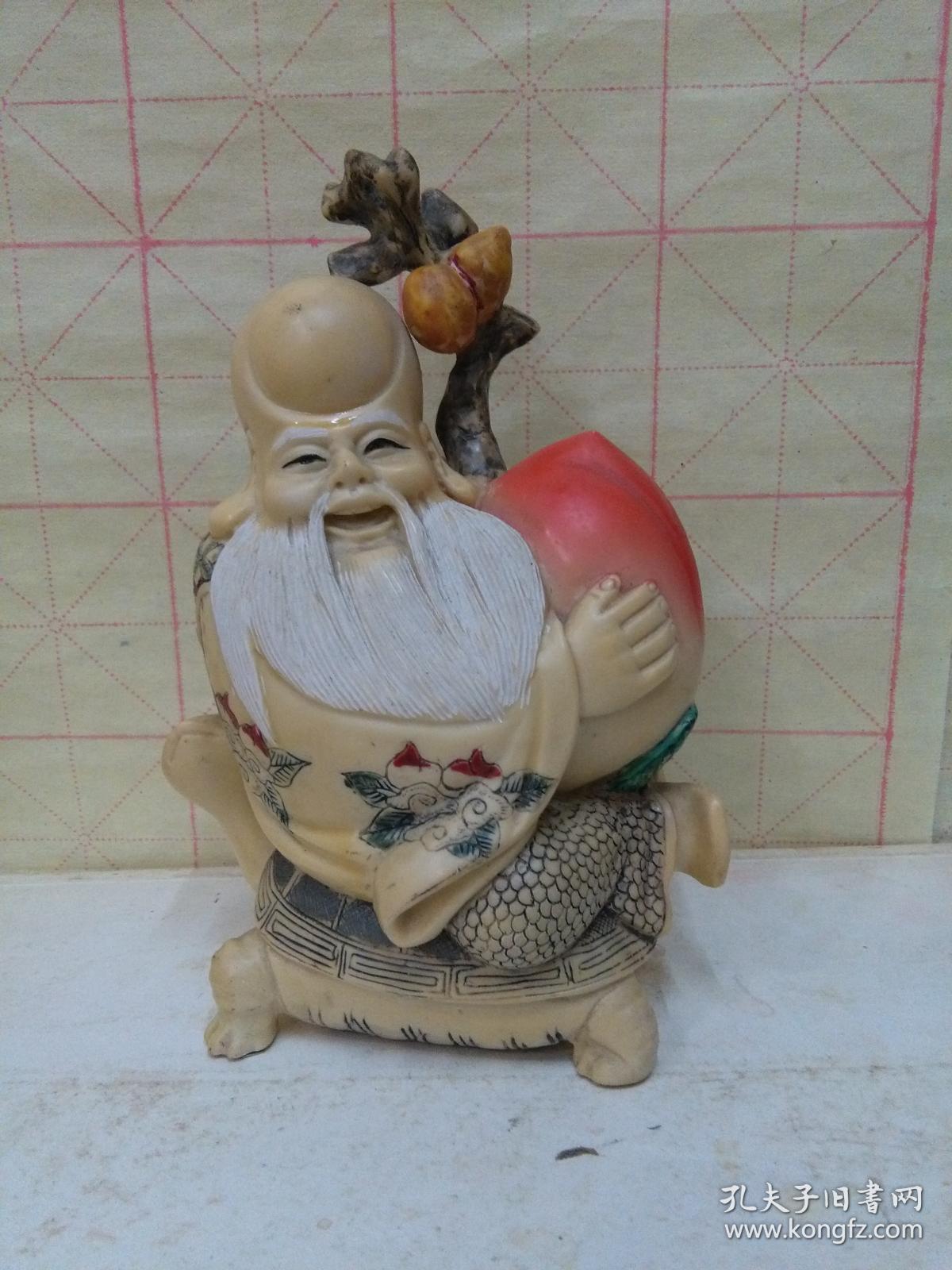 寿星公献桃(手绘)