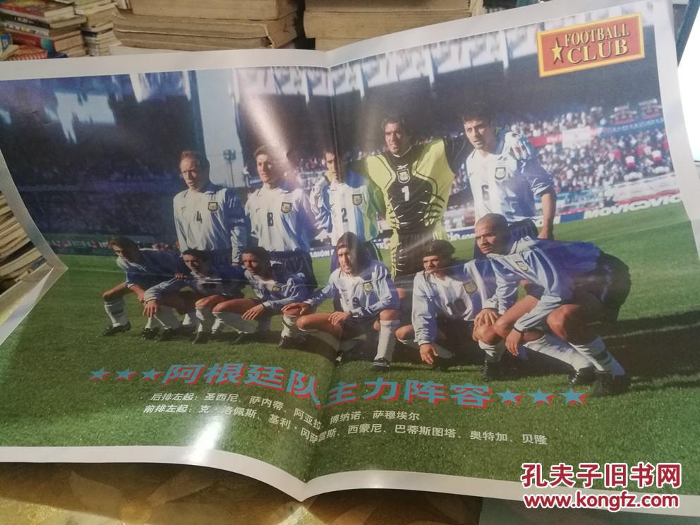 序号(66)--体育海报 (足球海报·双面 阿根廷队