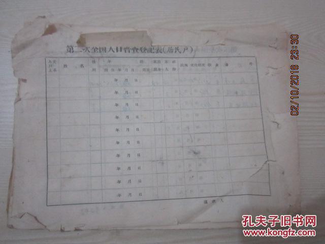 二区人口普查_人口普查(2)