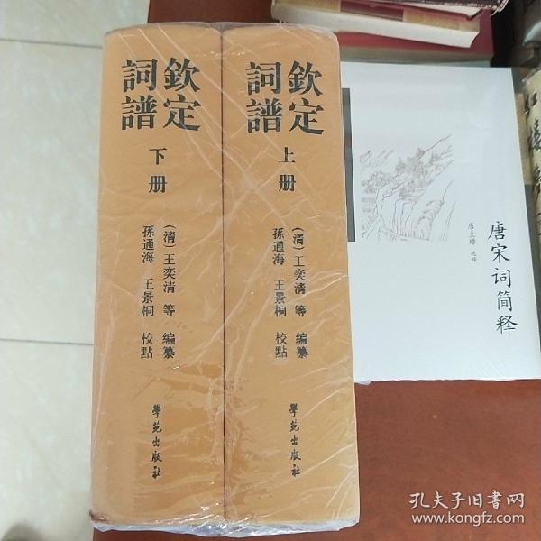 钦定词谱(上下)