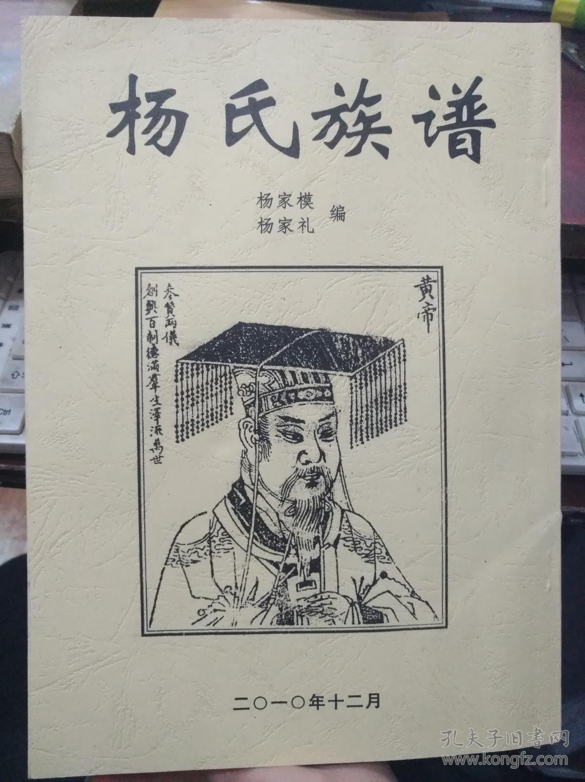 杨氏族谱_山西代县杨忠武祠_孔夫子旧书网