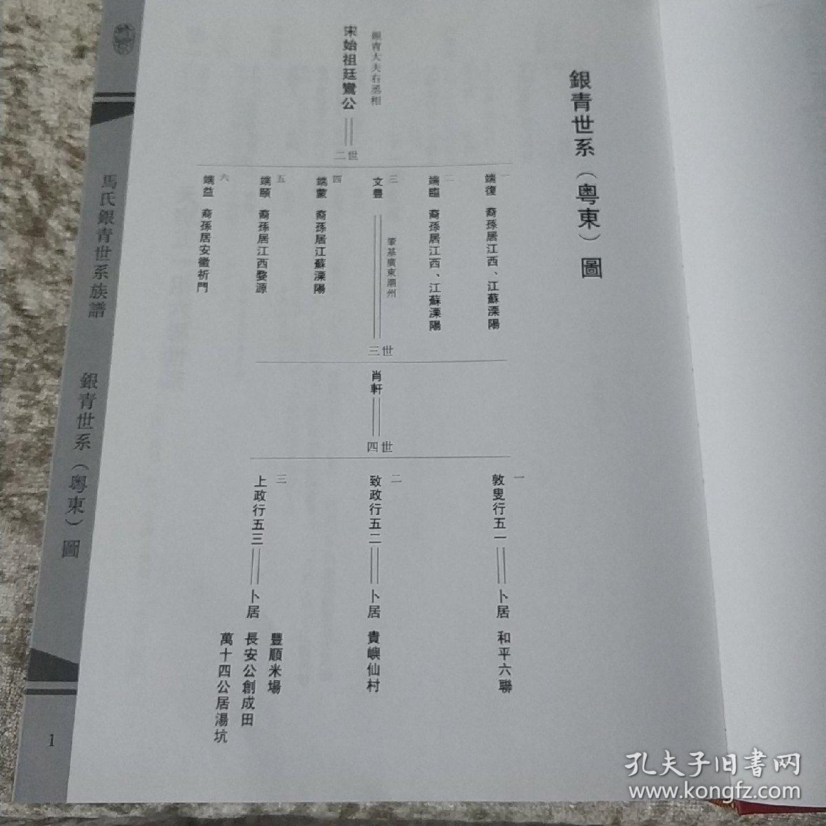马氏银青世系族谱 乙集 t2