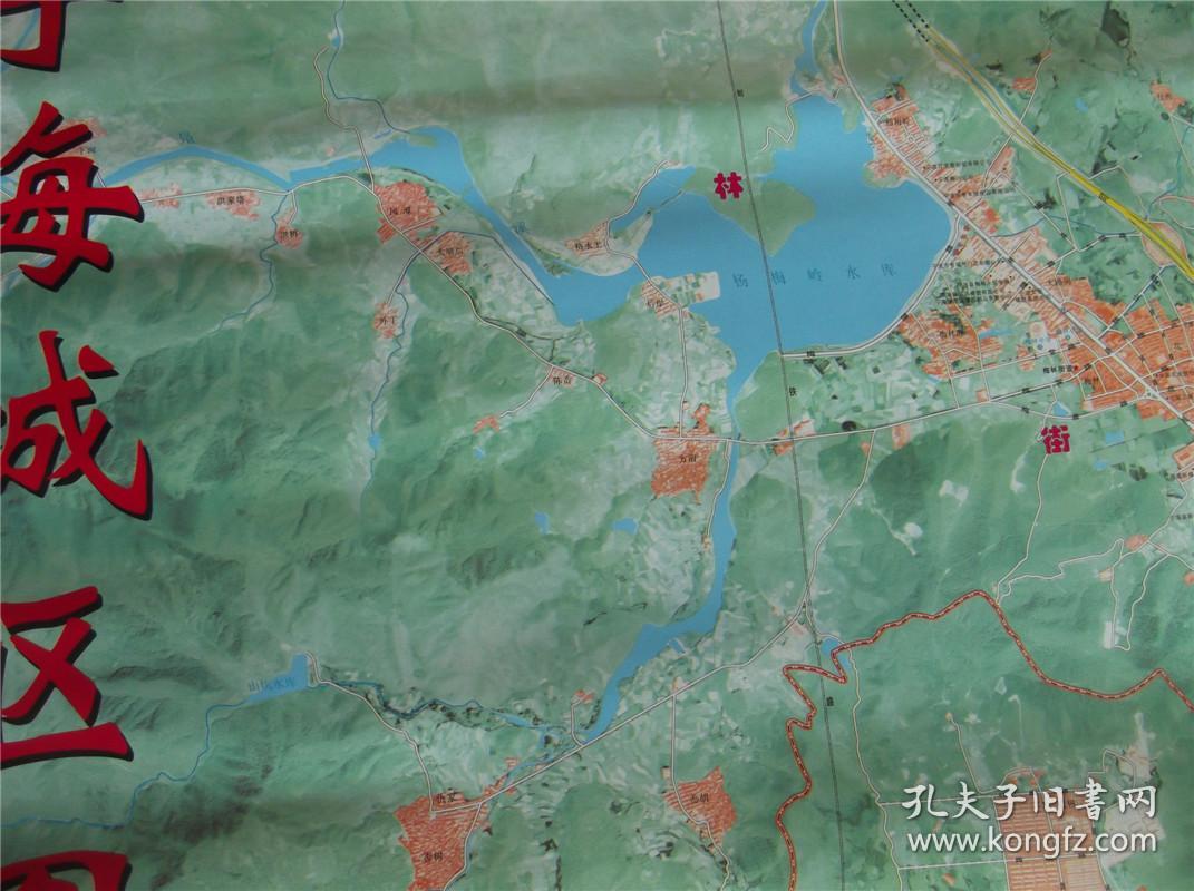 2004宁海城区图 二全张覆膜地图