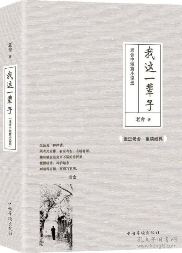 我这一辈子:老舍中短篇小说选