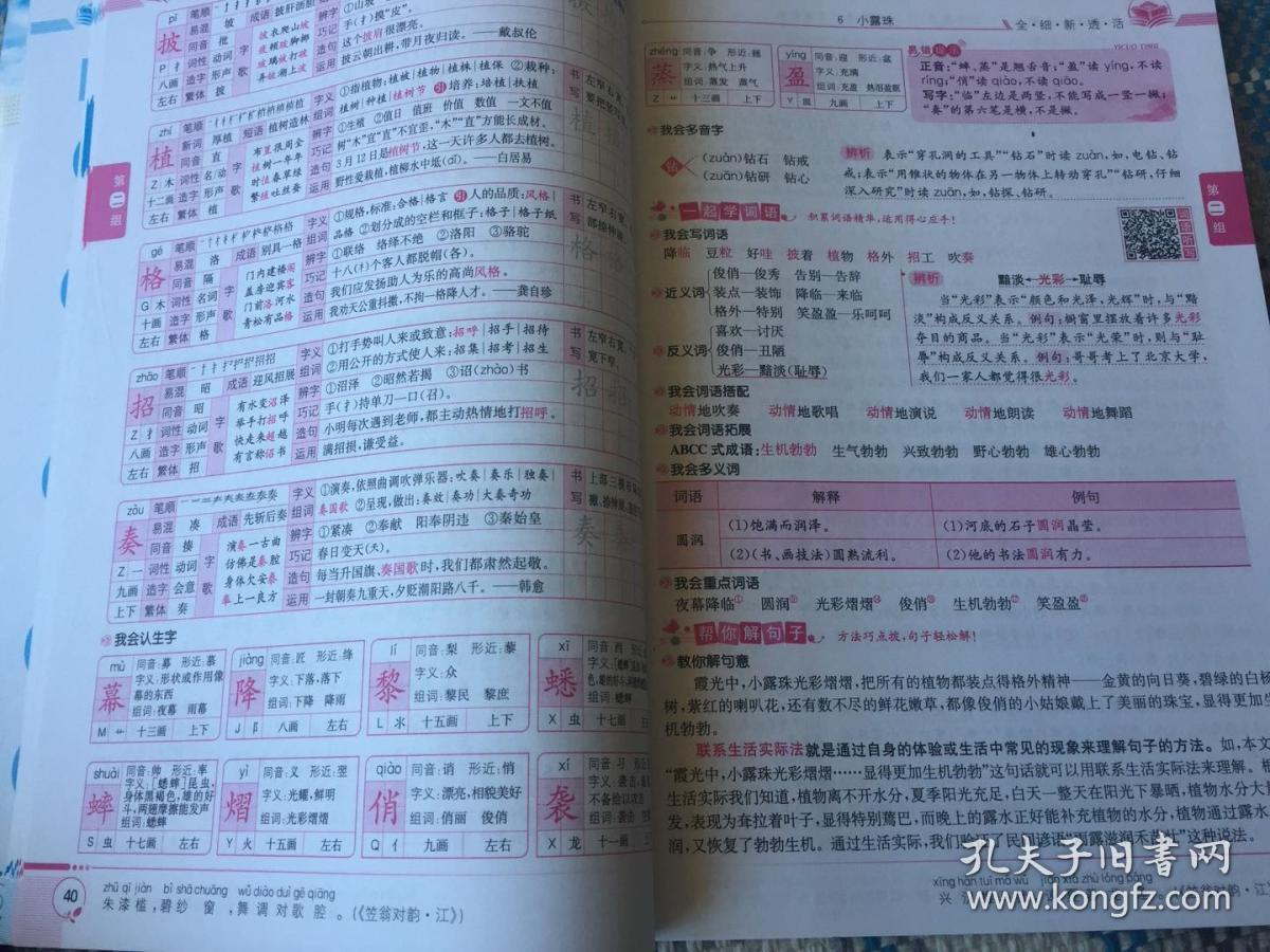小学教材全解 三年级语文上