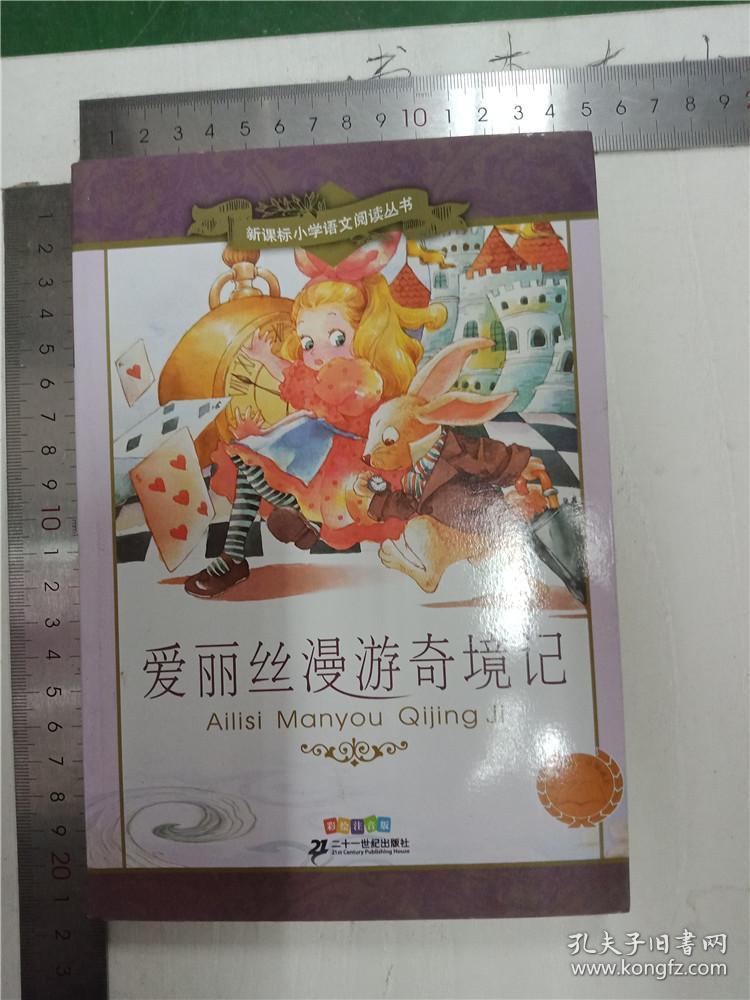 新课标小学语文阅读丛书:爱丽丝漫游奇境记(彩绘注音版)