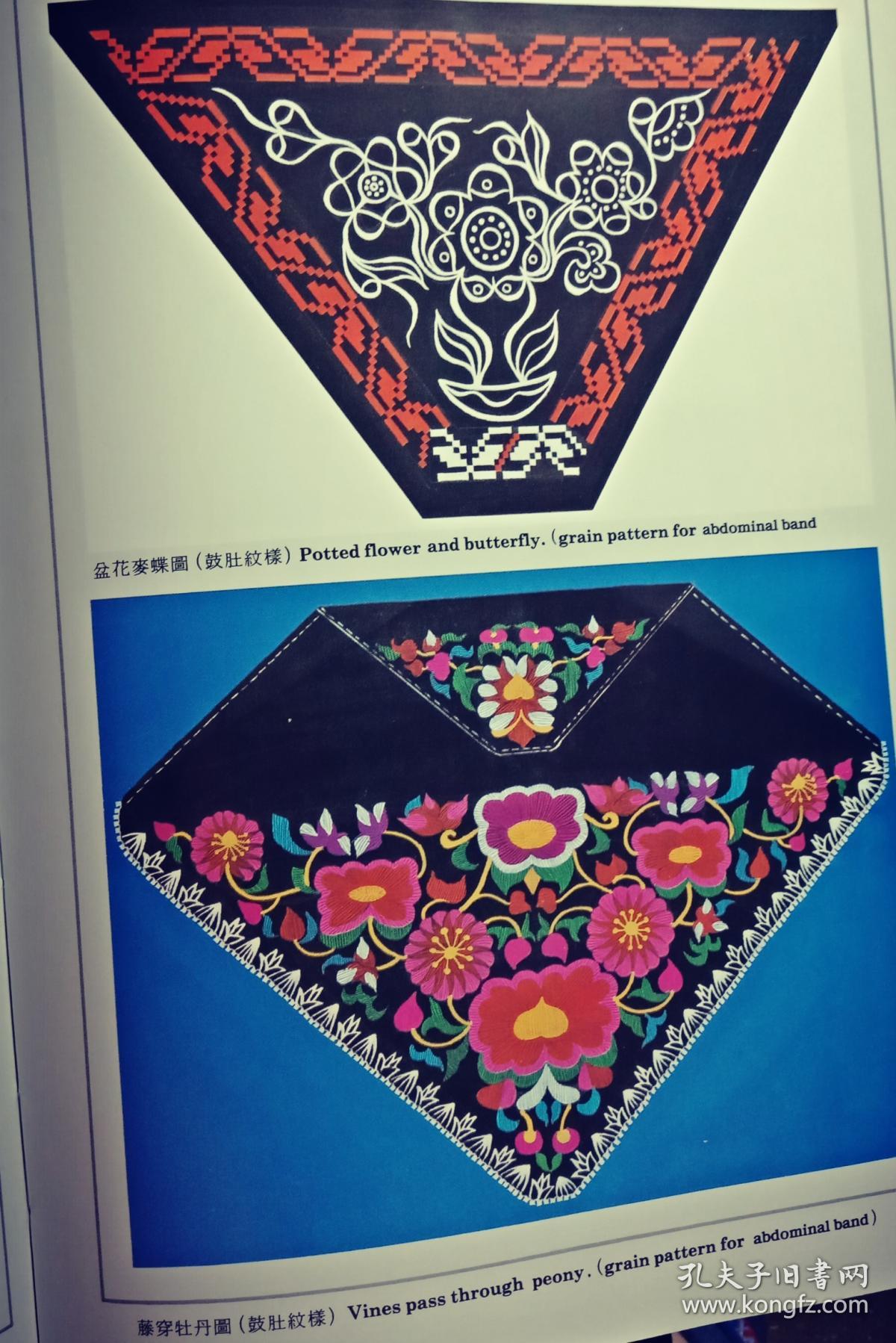 中国四川羌族装饰图案集(大16开精装)