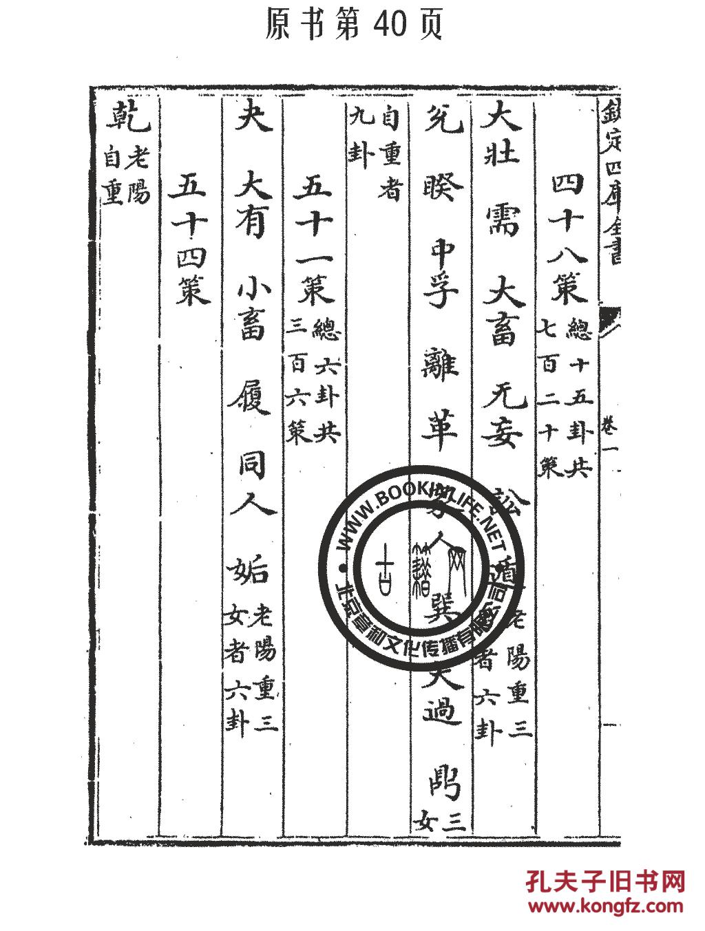 元包数总义-(丛书)四库全书-张行成-韦汉卿(复印本)