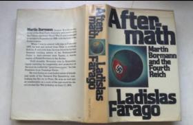 aftermath martin bormann and the fourth reich   英文原版  精装  二战历史 插图  1974版
