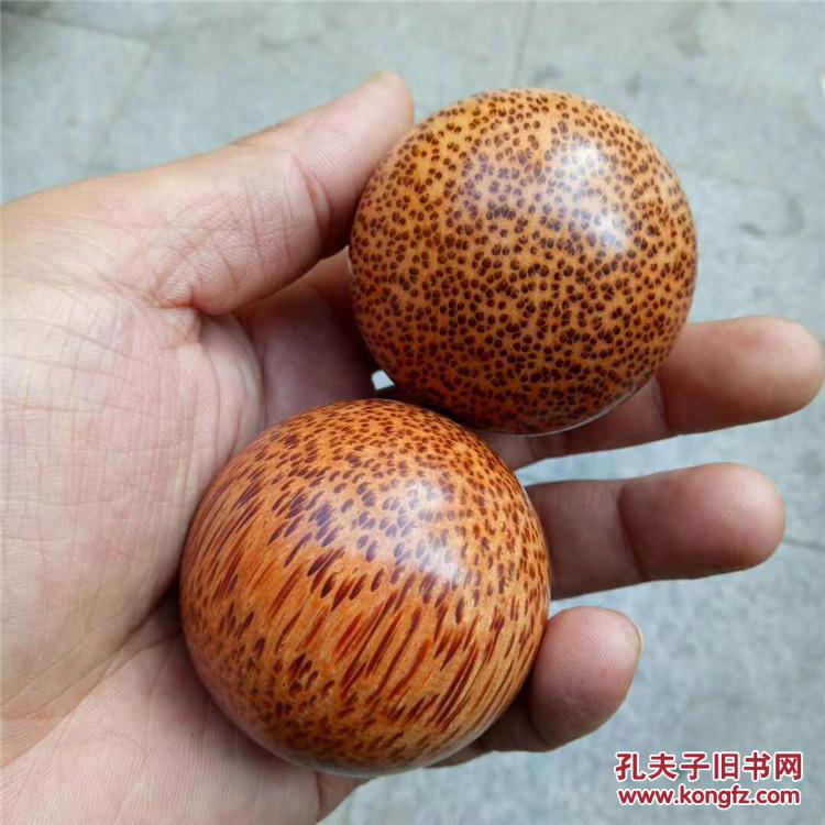 精品品金丝竹手球手把件 休闲保健金丝竹盘器