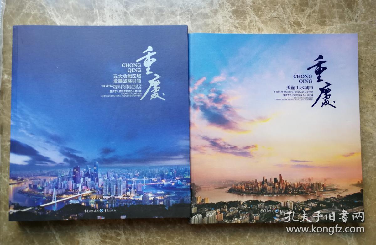 城市 重庆:五大功·能区发展战略引领(两卷合售,重庆市旅游宣传图册)