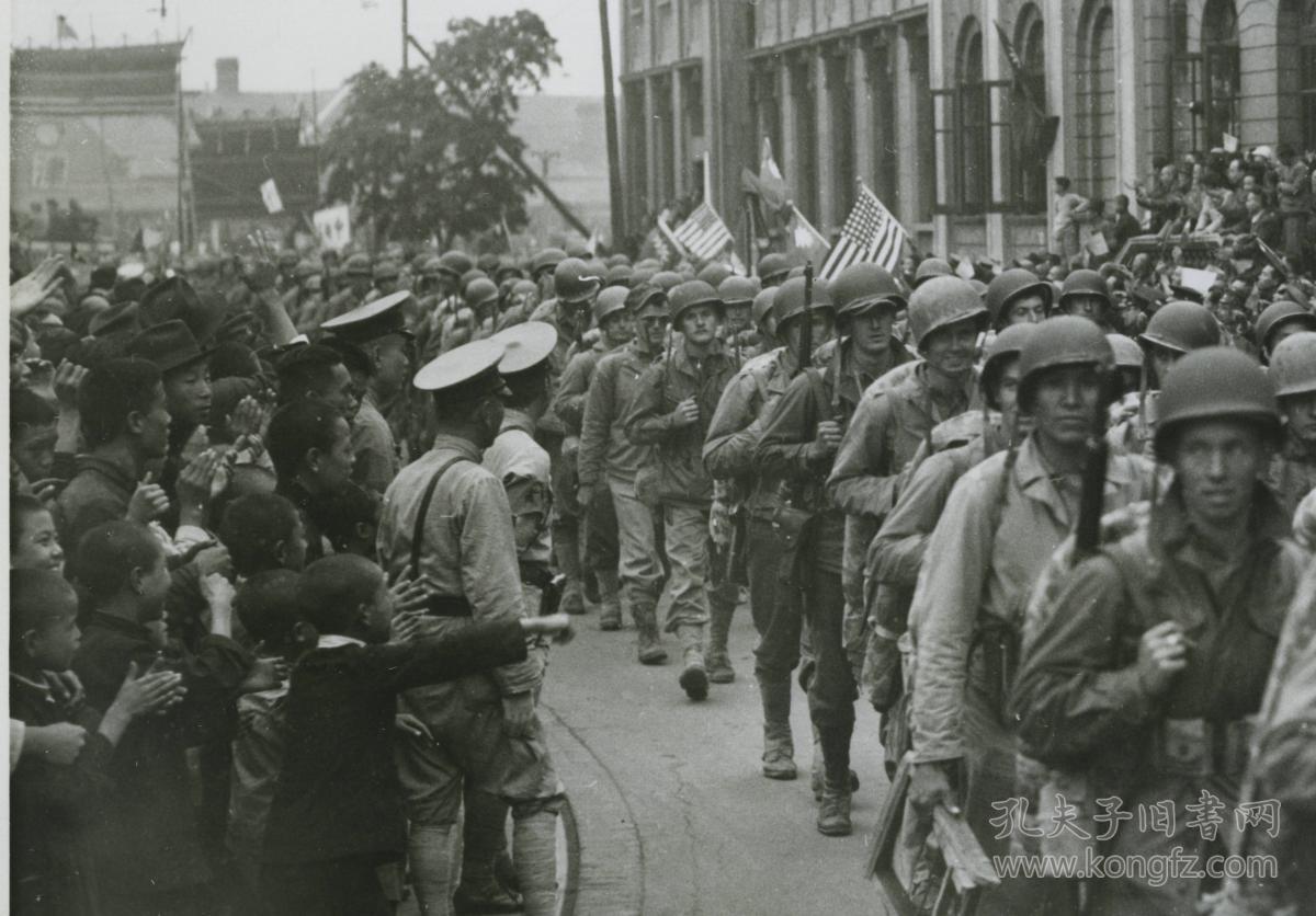 民国1945年抗日战争结束后美国代国民党政府