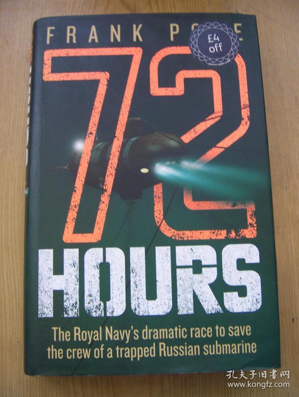 72hours frank pope ( 72小时frank pope ) 【 英文原版】精装16开.