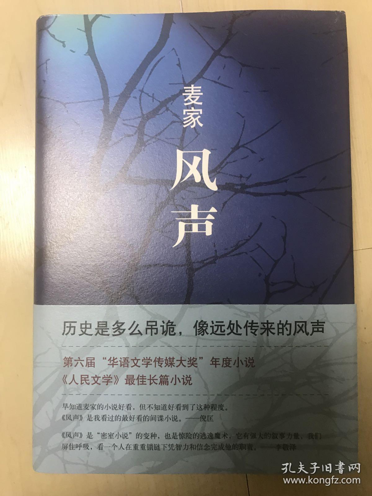 风声(麦家 著)_简介_价格_小说书籍_孔网