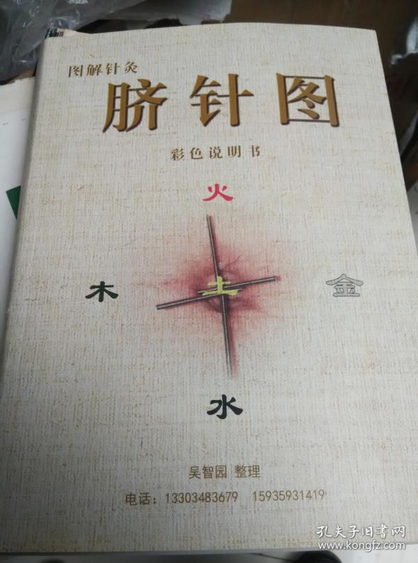 图解针灸《脐针图》彩色说明书
