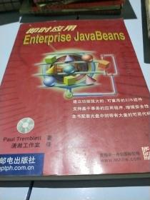 即时应用Enterprise JavaBeans  （含盘）