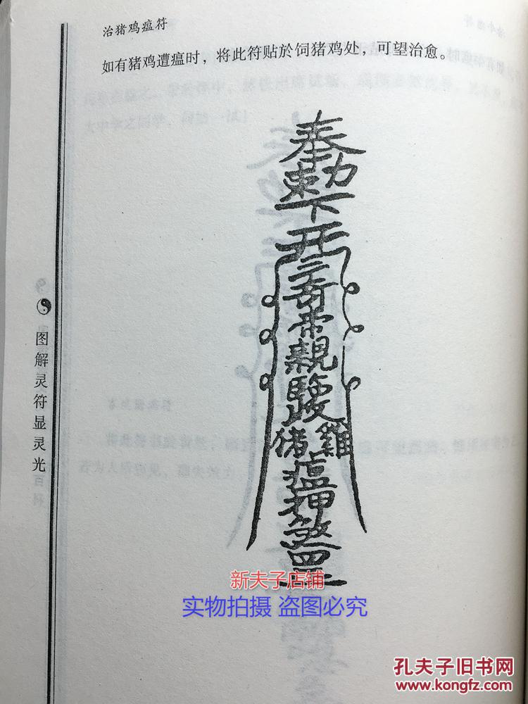 灵符显灵光 画符咒语请神驱鬼符求财符趋吉避凶 命理书籍