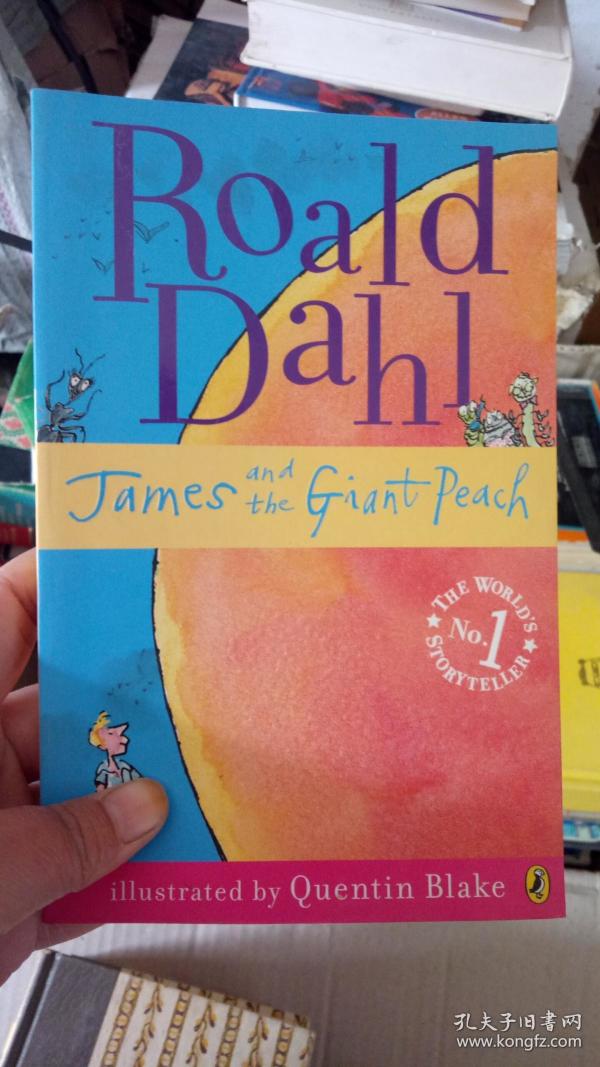 james and  the giant peach 飞天巨桃历险记(罗尔德.达尔小说)
