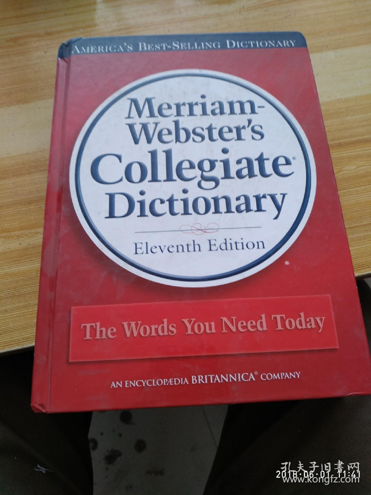 merriam-webster"s collegiate dictionary