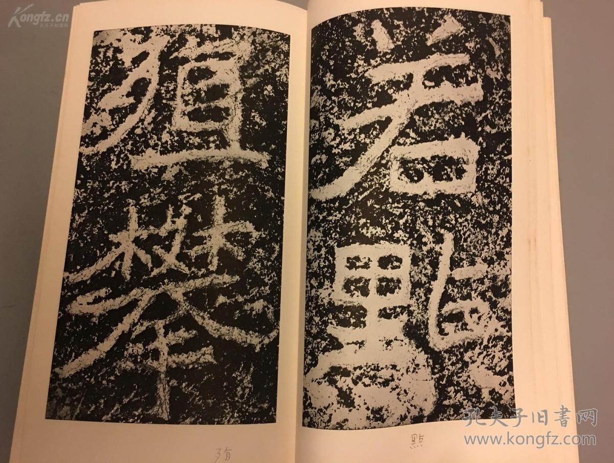 二玄社书法碑帖:书迹名品丛刊《北魏 郑道昭 论经书诗 上下》二册