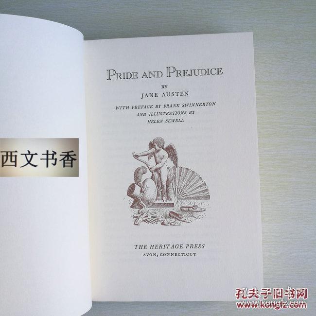 带书匣 pride and prejudice 《傲慢与偏见》jane austen 简奥斯汀