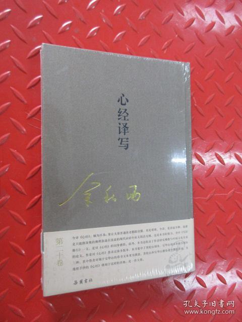秋雨合集 第二十卷 心经译写 硬精装